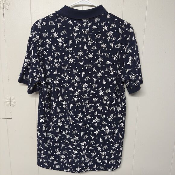 Polo Ralph Lauren Classic Fit Tropical Print Surfing AOP Polo Shirt Preppy Men M - Picture 11 of 11